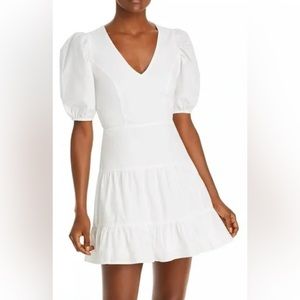 NWOT French Connection Birch Poplin Puff Dress